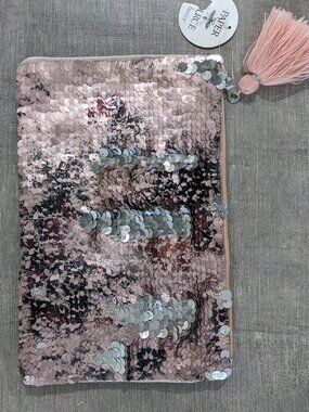 Paper Source Blush Sequin Pouch